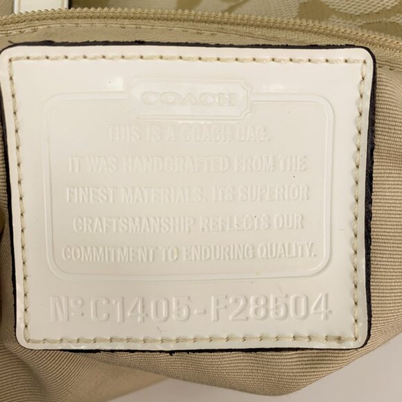 COACH Signature C Jacquard Canvas Tote Bag - C1405-F28504 - Picture 2 of 16